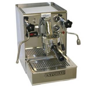 De Expobar Brewtus III is espressomachine van absolute top. Een topmodel espressomachine van Expobar. Dubbele koperen boilers en PID-regeling voor een optimale watertemperatuur en dito espresso-koffie.