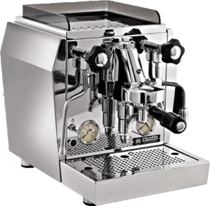 Espressoapparaat van Rocket. De Rocket Giotto Evoluzione. Topkwaliteit espressomachine uit Italië.