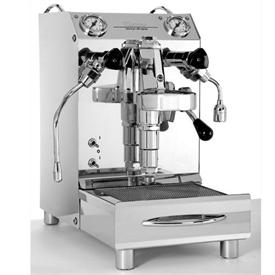 De Vibiemme domobar junior espressomachine. Een espressoapparaat van hoge kwaliteit, voorzien van twee koperen boilers en een E61 broeikop.